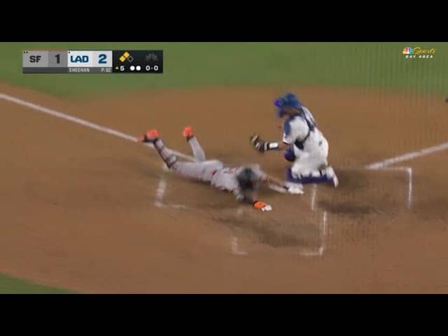 JUNG HOO LEE'S FIRST MLB INSIDE-THE-PARK HOMER! (First Giant player to do so at Dodger Stadium 😲)