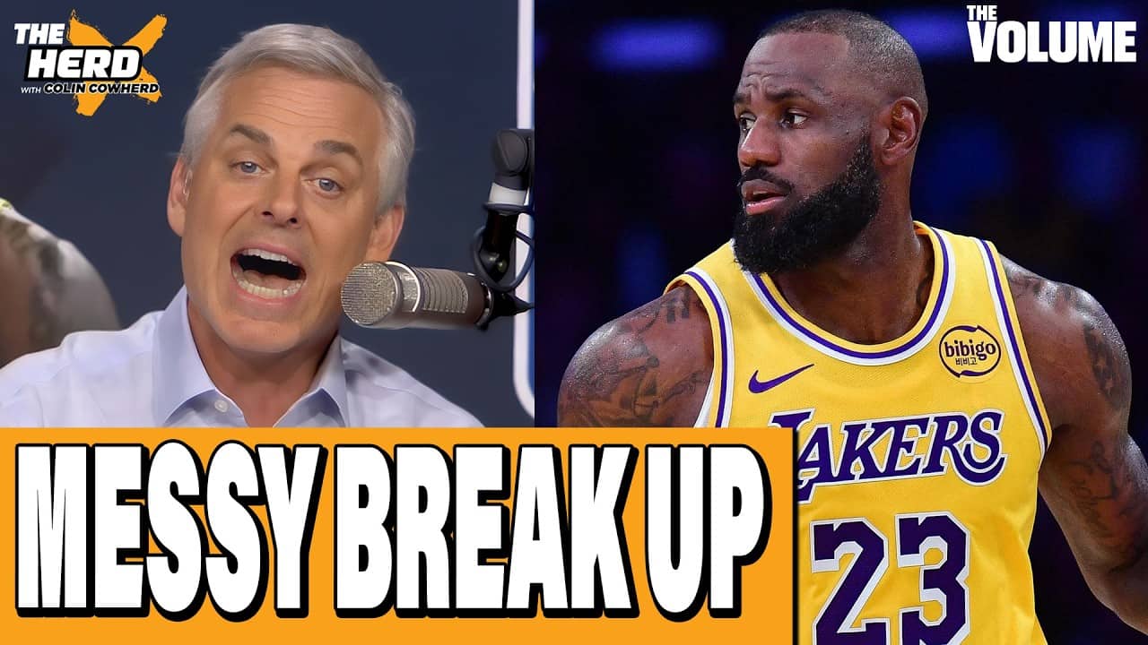 Why LeBron BROKE UP w/ Los Angeles Lakers + Colin RIGHT & WRONG | Colin Cowherd: THE HERD NBA