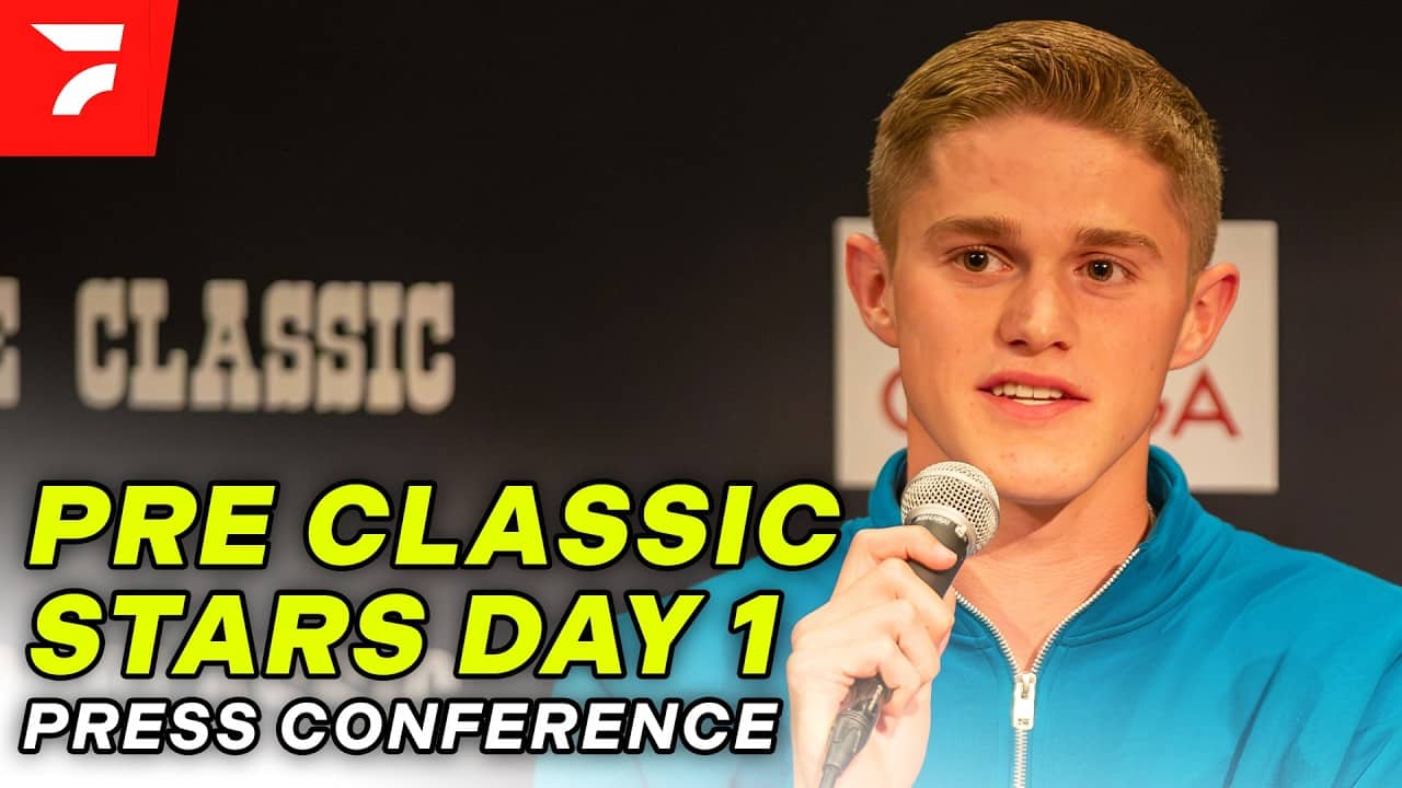 Cooper Lutkenhaus, Donavan Brazier and Other Top Stars Preview 2026 Pre Classic | Day 1 Presser