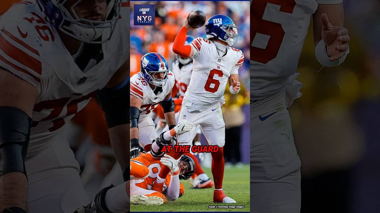 The Giants' Pass Protection Was a TOP 10 Unit Last Year 🔥 #giants #nfl