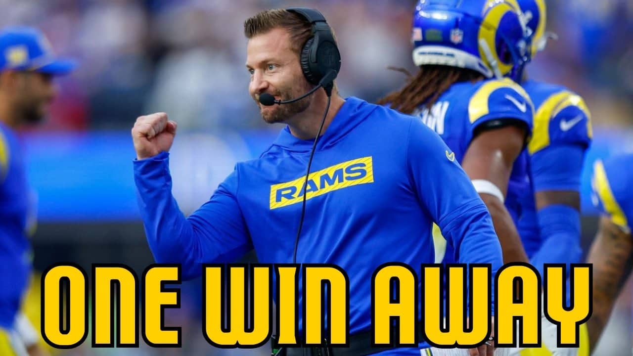 Rams can virtually LOCK UP the NFC WEST with Saturday Night WIN | DTR 556