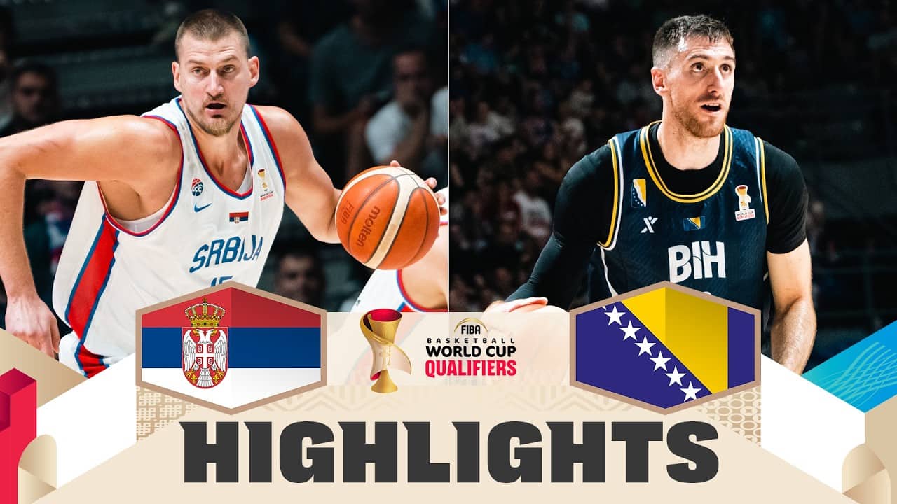 Serbia 🇷🇸 v Bosnia and Herzegovina 🇧🇦 | Highlights | FIBA Basketball World Cup 2027 European Qualif.