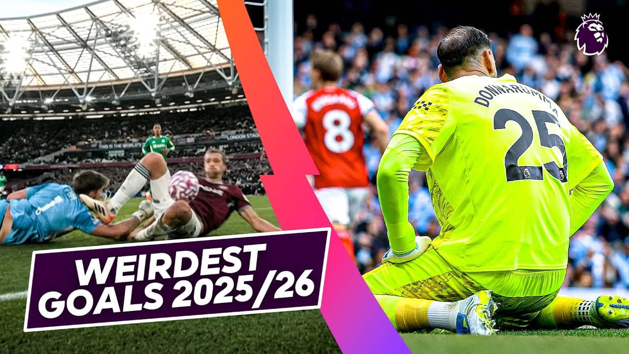 The STRANGEST GOALS Of The 2025/26 Premier League Season