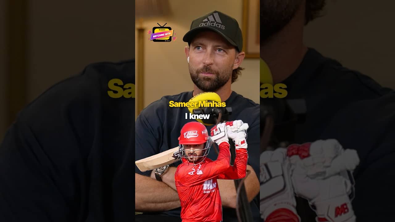 Devon Conway is a huge fan of Pakistani youngster Sameer Minhas 🇵🇰