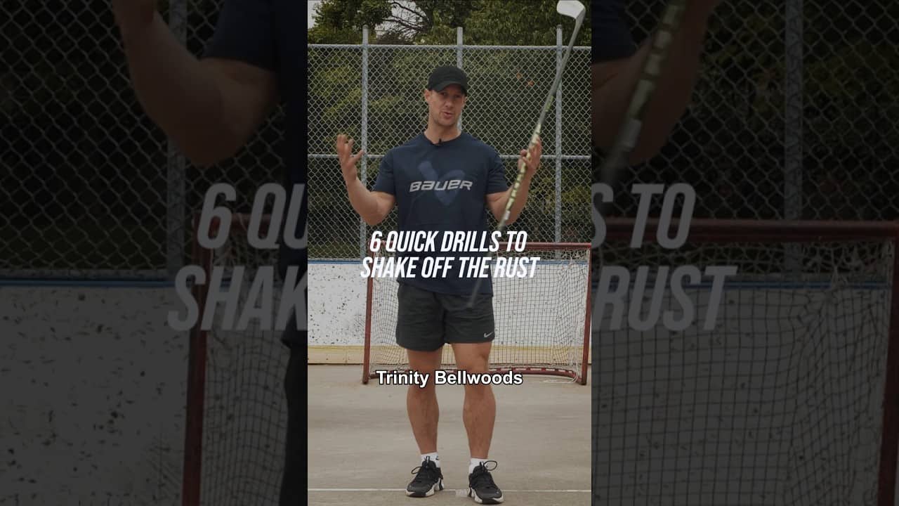 6 Quick Drills To Shake Off The Rust #hockeycoaching #hockeytraining