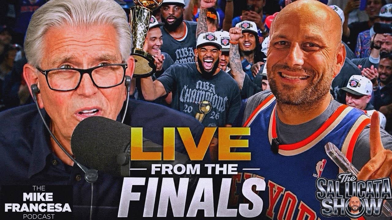 Sal Licata joins Mike Francesa Live from the NBA Finals (Clip From The Mike Francesa  Podcast)