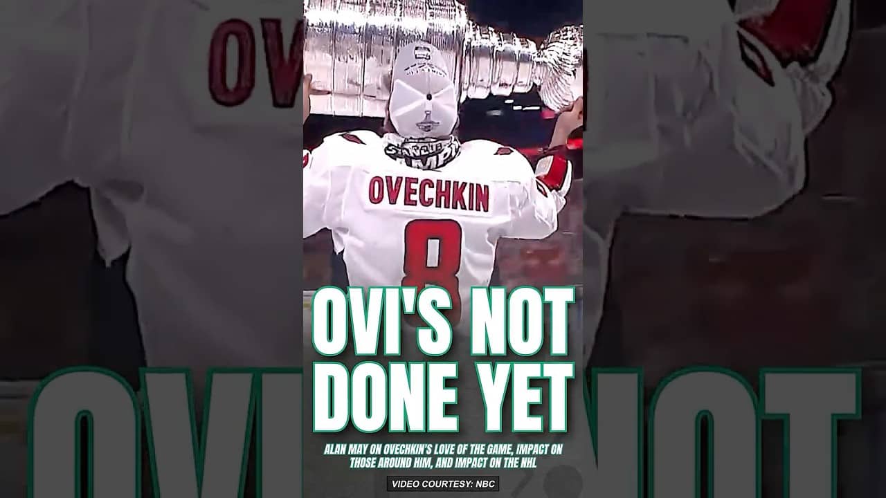 OVECHKIN'S NOT DONE YET! #allcaps