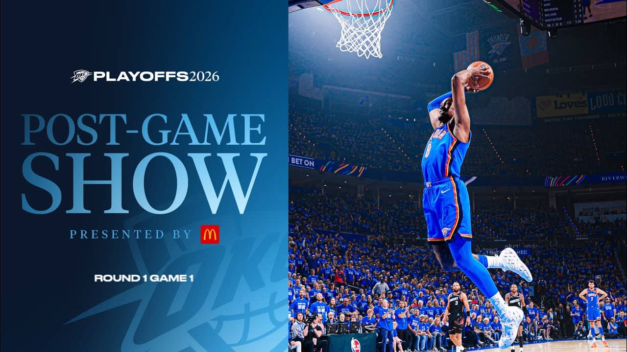 2026 Playoff Post Game Show Presented by McDonald's | Thunder vs Suns | Round 1 Game 1