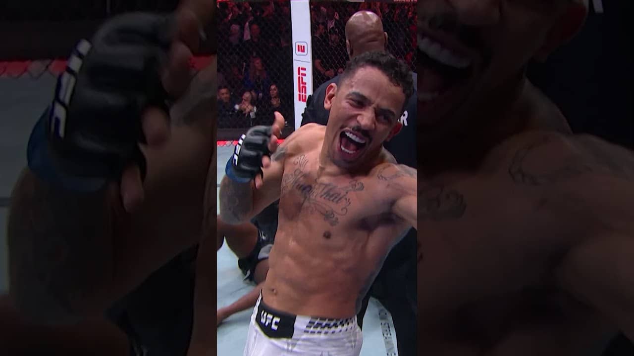 He KO'd him for the first time EVER! #ufcperth