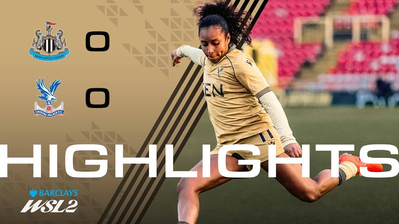 Hard-fought point 💪 | Women's Highlights | Newcastle United 0-0 Palace