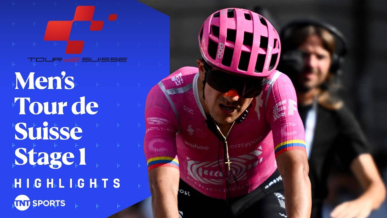 SIMPLY UNSTOPPABLE! 🔥 | 2026 Tour de Suisse Men's Stage 1 Race Highlights | TNT Sports Cycling