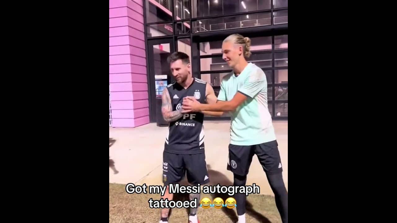 Real for that 😂 (via @InterMiamiCF/TT)