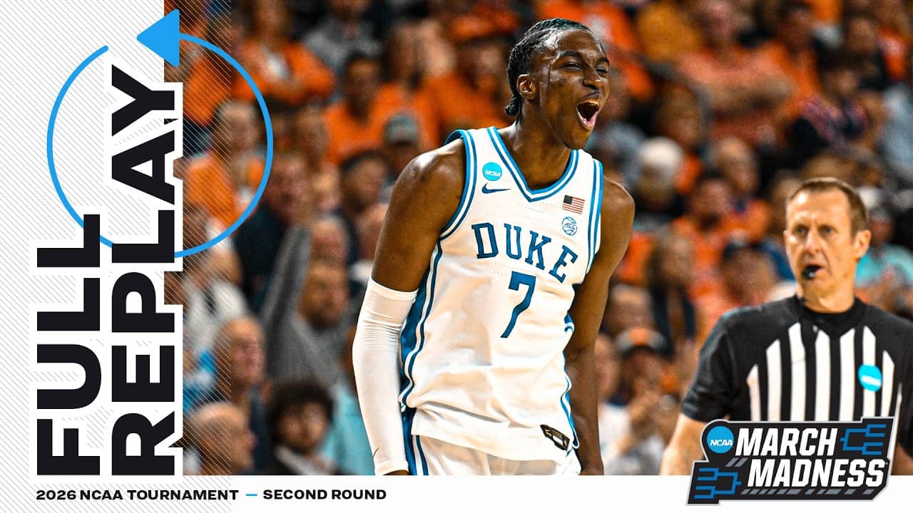 Duke vs. TCU: 2026 NCAA men's second round | FULL REPLAY