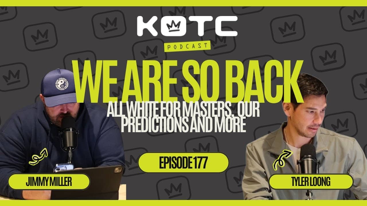 FIRST TOURNAMENT BACK |  Masters predictions and draw previews..