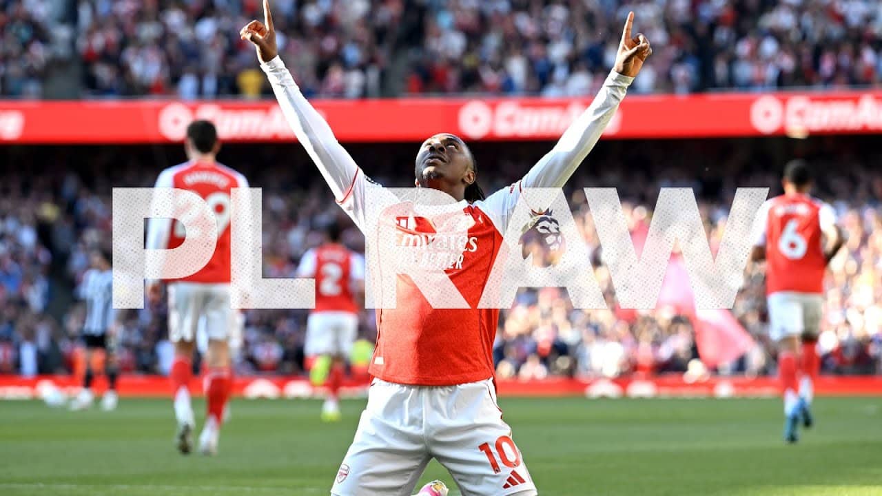 Arsenal go top thanks to Eberechi Eze's stunner | Premier League: RAW | NBC Sports