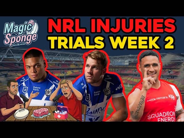 The Magic Sponge Podcast - Week 2 Trials Injuries + SuperCoach team changes after stats drama?