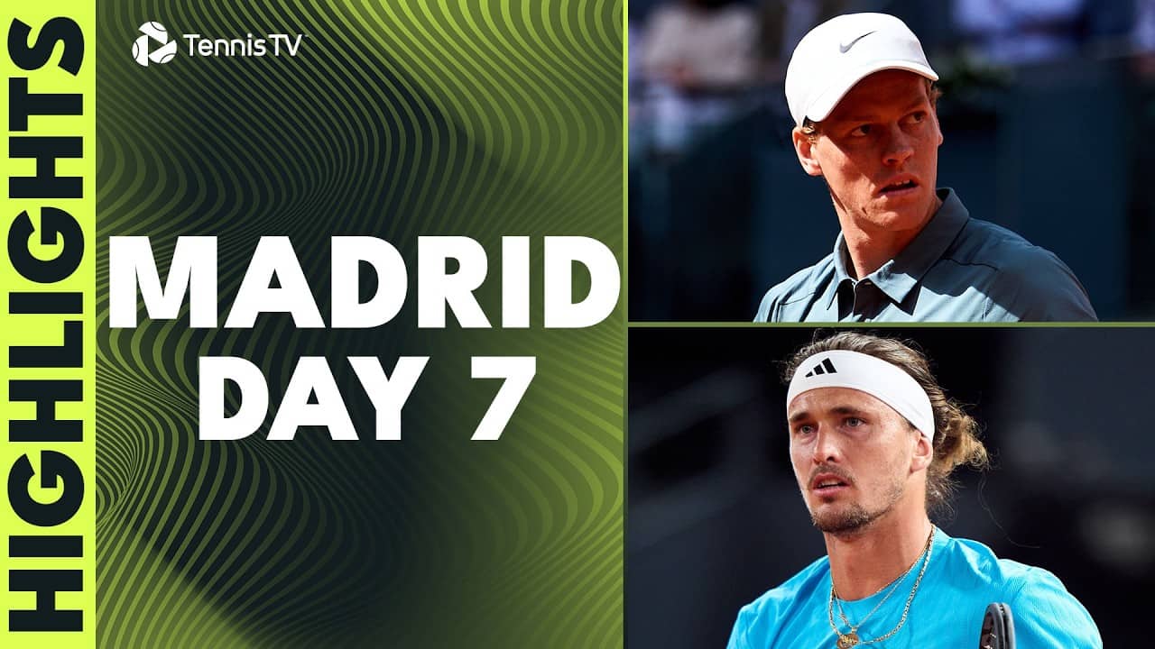 Sinner, Ruud, Medvedev, Zverev & More Seek Quarter-Final Spots | Madrid 2026 Highlights