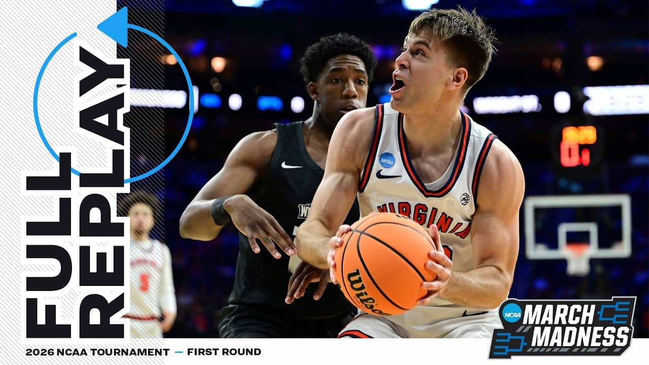 Virginia vs. Wright State: 2026 NCAA men's first round | FULL REPLAY