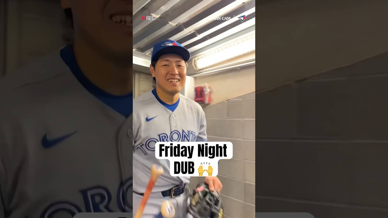 A big night for Kazuma Okamoto ‼️ ブルージェイズの勝利シーン #MLB #BlueJays
