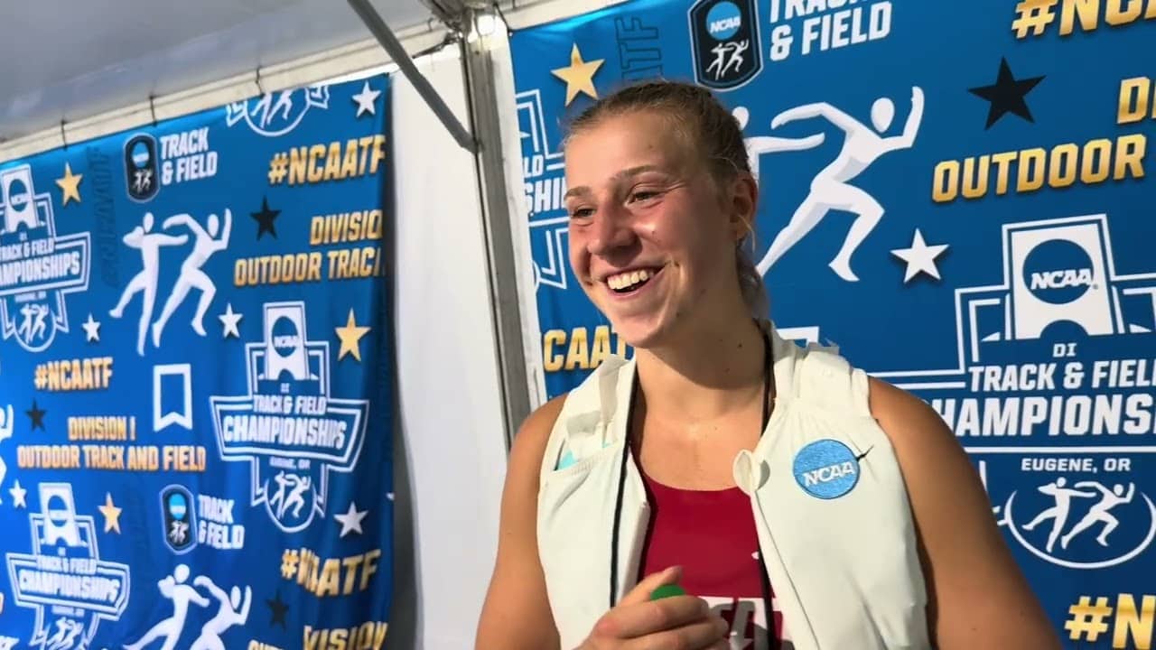 NC State’s Angelina Napoleon feeling healthy after Achilles issue ahead of NCAA steeple final