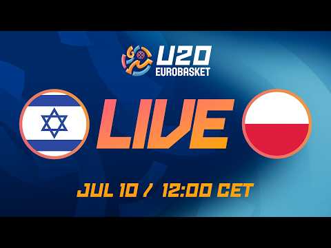 LIVE - Israel v Poland | FIBA U20 Women's EuroBasket 2026 | Quarter-Finals