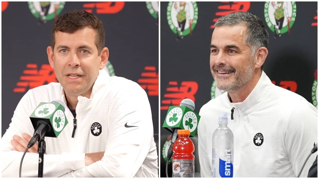 Brad Stevens and Bill Chisholm Explain Jaylen Brown Trade | LIVE Celtics Press Conference
