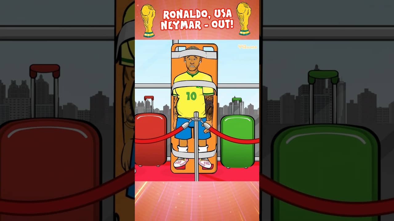 Ronaldo, Neymar and USA are out of the World Cup😢 #worldcup #football #ronaldo #neymar