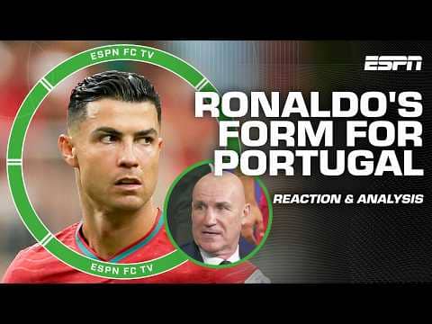 FULL REACTION to Portugal vs. DR Congo👀 Cristiano Ronaldo DIDN'T change the game! - Robson | ESPN FC