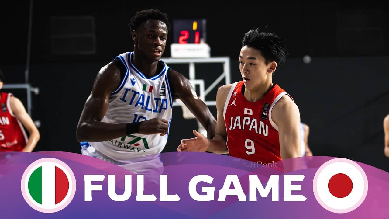 LIVE - Italy v Japan | FIBA U17 Basketball World Cup 2026 | Class. 13-14