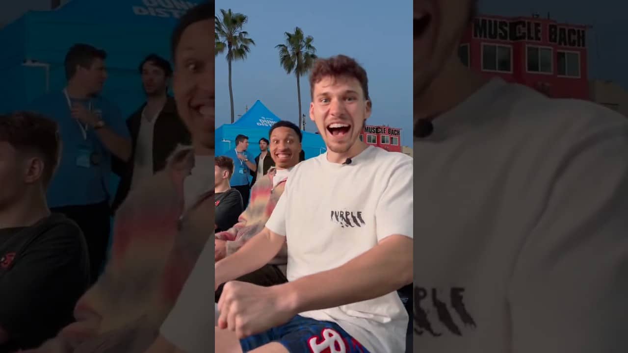 The AT&T Dunk District was straight vibes!