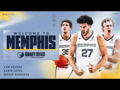 Memphis Grizzlies 2026 Draft Class Introductory Press Conference