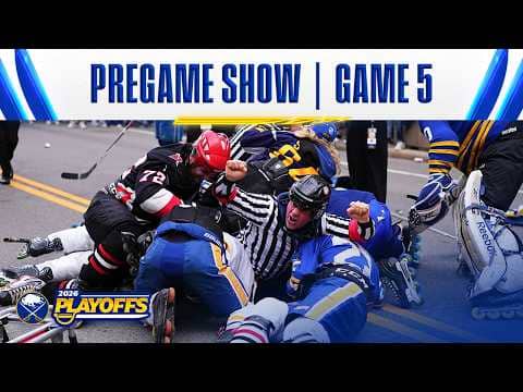 LIVE: Buffalo Sabres Pregame Show | Game 5 | MSG Networks