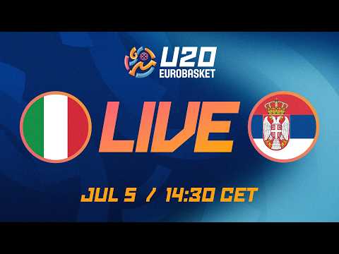 LIVE - Italy v Serbia | FIBA U20 Women's EuroBasket 2026 | Group Phase
