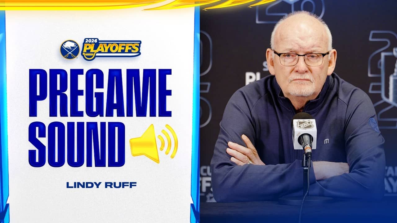 "We Have To Be Diligent" | Lindy Ruff Ahead Of Game 4 In Boston | Buffalo Sabres Playoffs