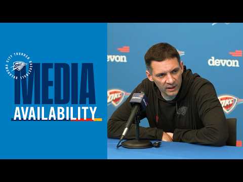 Coach Daigneault on Team's Game Tonight | Postgame Media | April 5, 2026