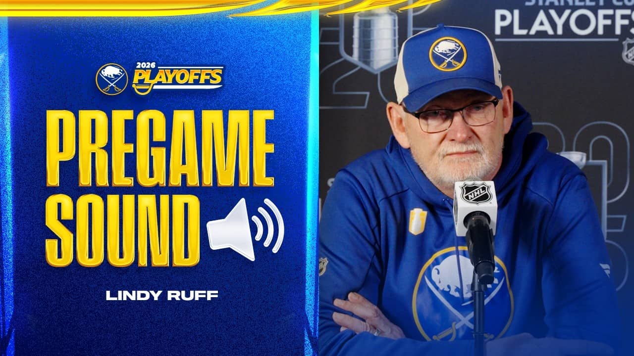 "Carrick Is A Possibility" | Lindy Ruff Ahead Of Game 1 vs Montreal | Buffalo Sabres Playoffs