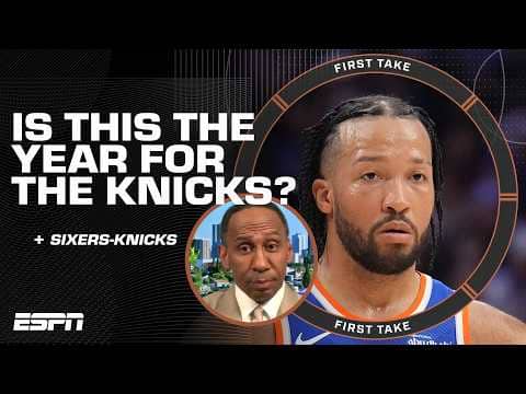 Stephen A. Smith is 'TAKING THE KNICKS TO WIN THE TITLE! 🏆 | First Take