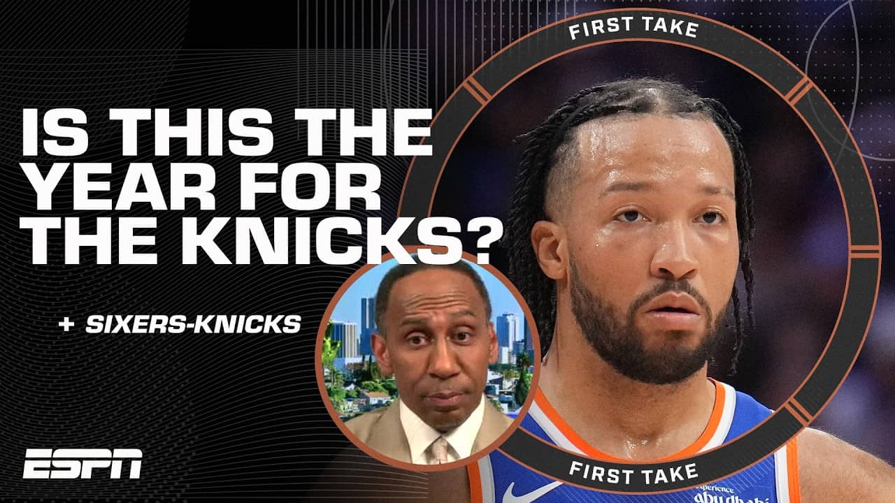 Stephen A. Smith is 'TAKING THE KNICKS TO WIN THE TITLE! 🏆 | First Take