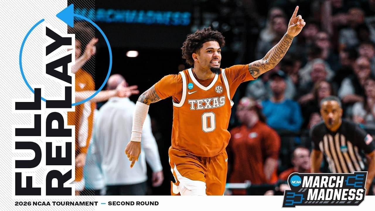 Texas vs. Gonzaga: 2026 NCAA men's second round | FULL REPLAY