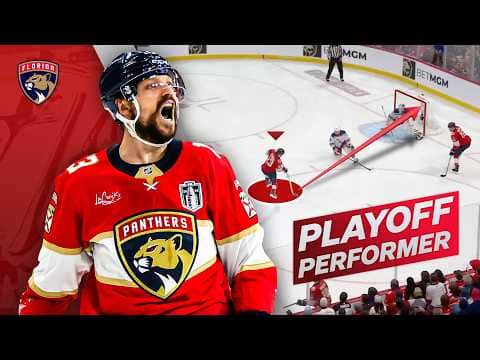 Sam Reinhart has been DOMINANT in the playoffs with the Panthers