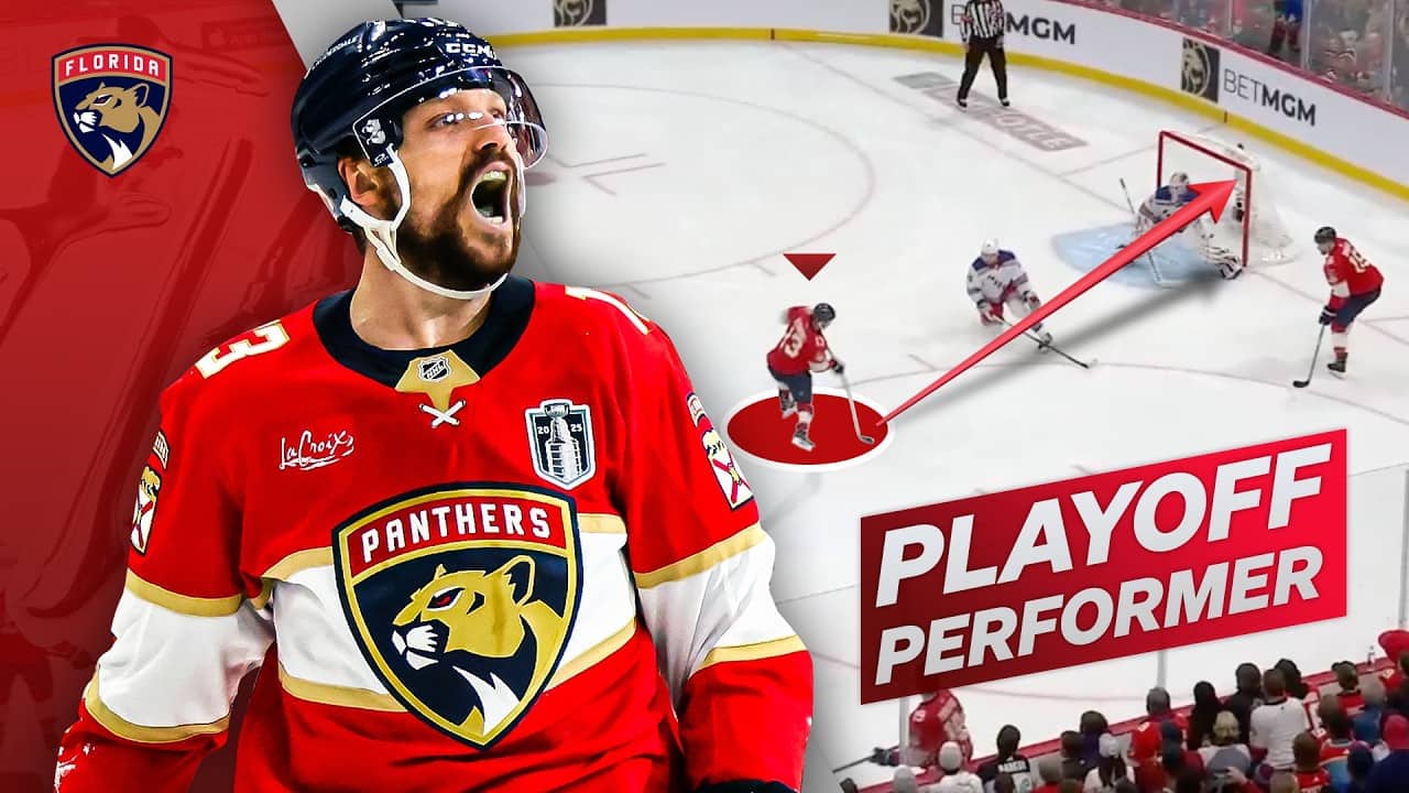 Sam Reinhart has been DOMINANT in the playoffs with the Panthers