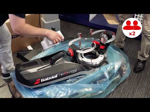 How to set up the EVOLUTION TOUR stringing machine | Babolat