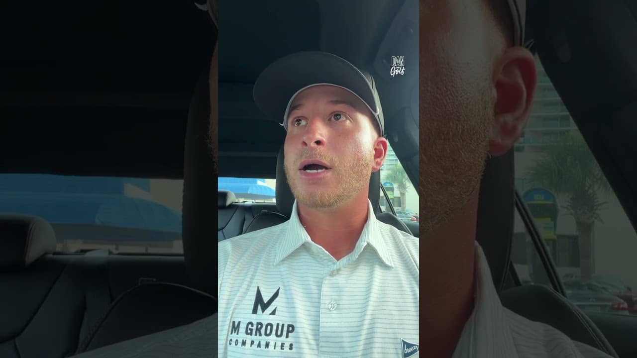 Caddying at the club to playing on TOUR. What an opportunity for Nicholas Marchese in Myrtle.