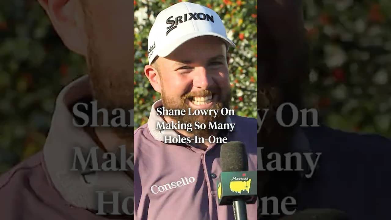 Shane Lowry is indeed good at golf. 😂