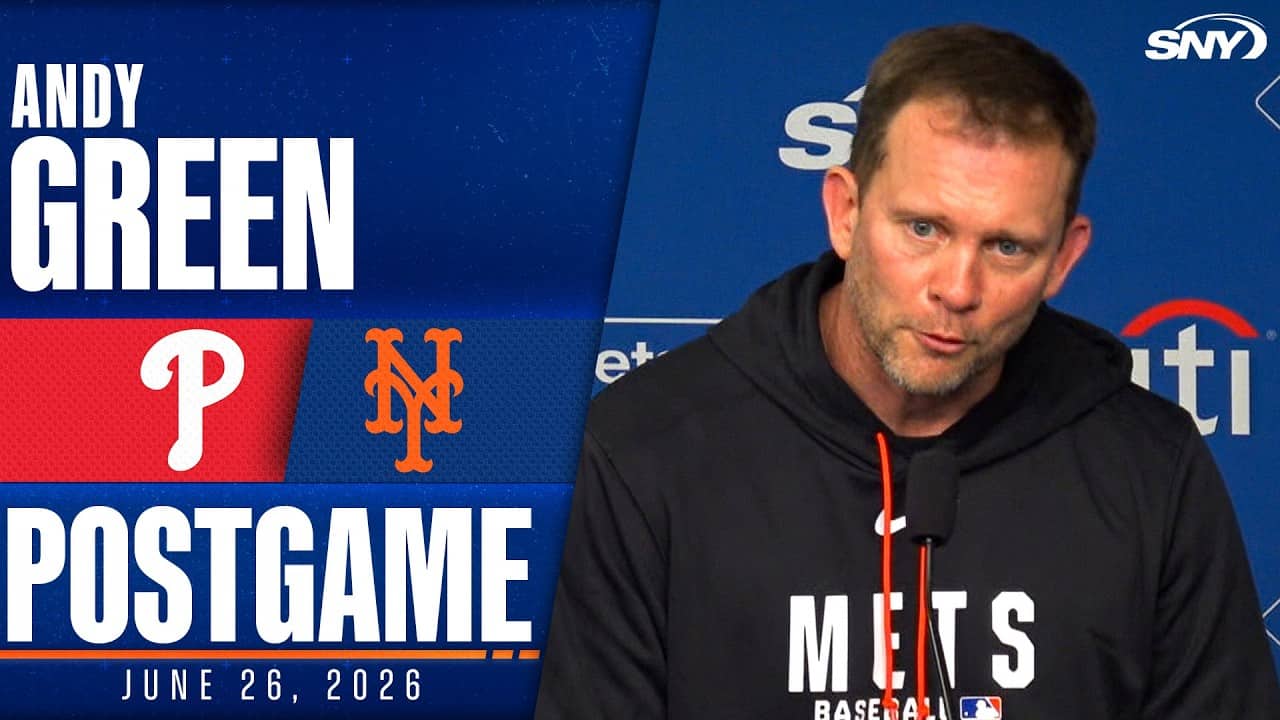 Mets interim manager Andy Green on Zach Thornton performance, Juan Soto being robbed of HR