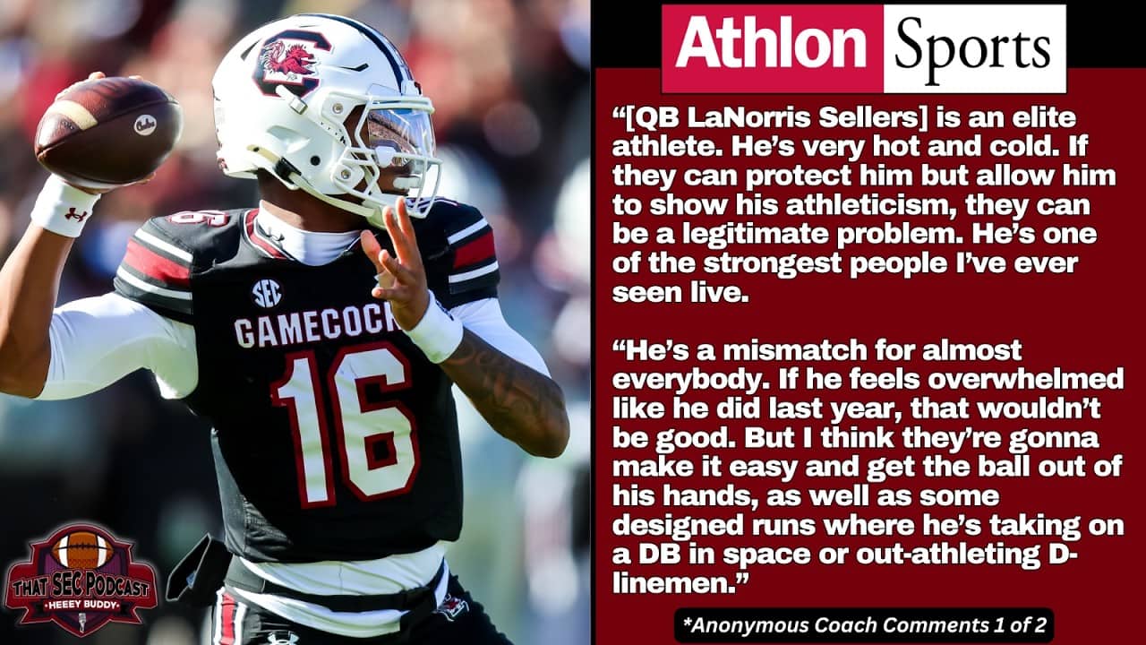 Anonymous SEC Coach Comments Reactions with Marler