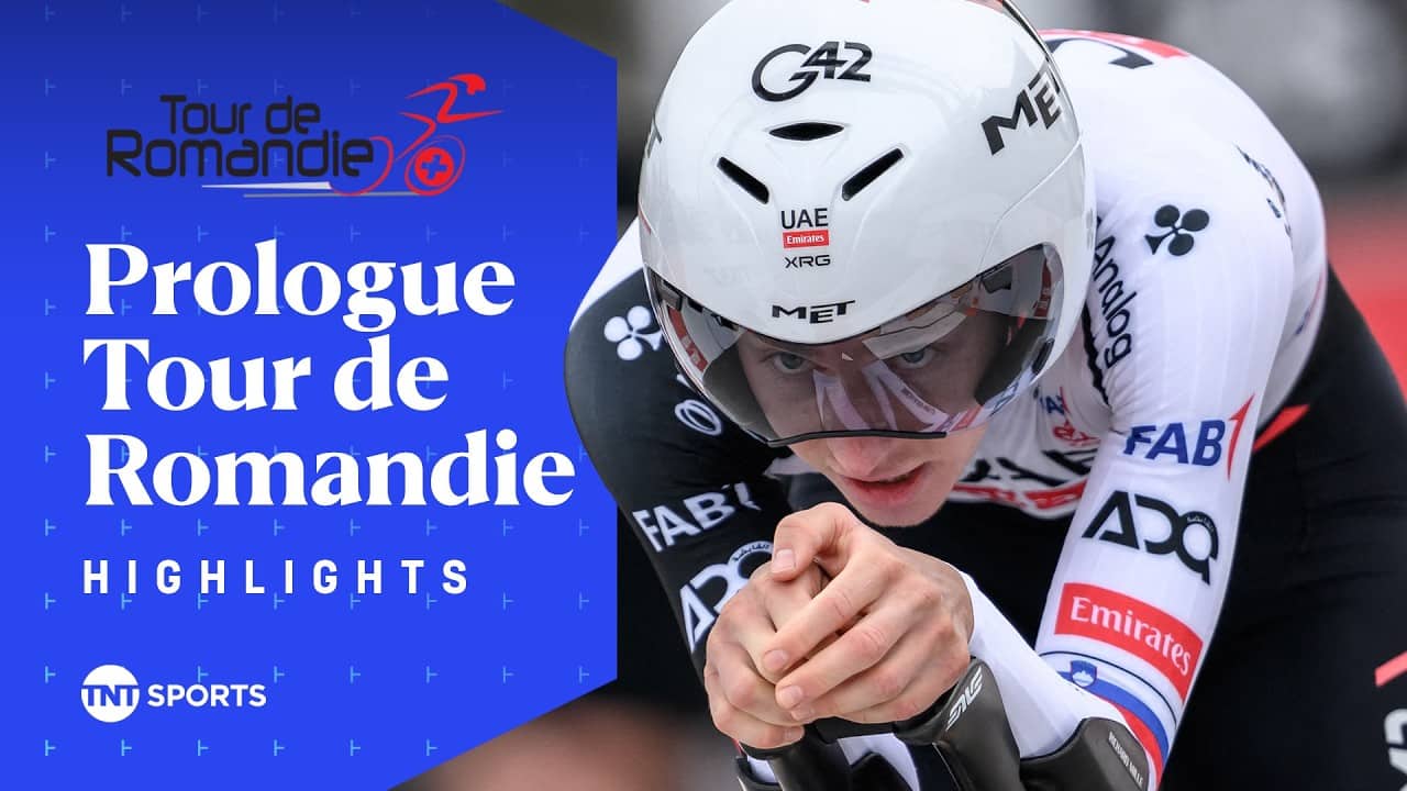 DOMINANT VICTORY! 🥳 | Men's 2026 Tour de Romandie Prologue Race Highlights | TNT Sports Cycling