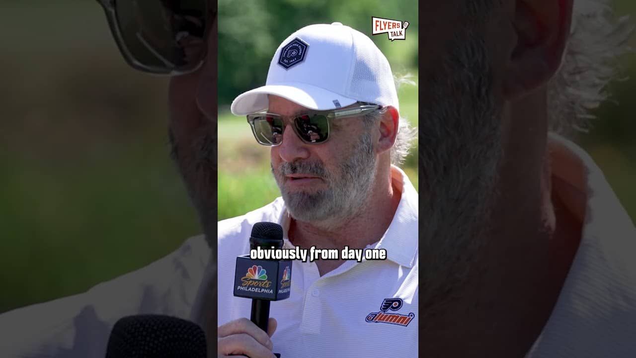 John LeClair wasn't surprised by Porter Martone's early success with the Flyers