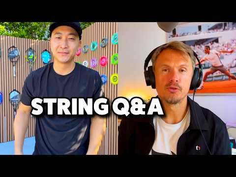 We answer your questions about tennis strings (w Eric from Toroline)
