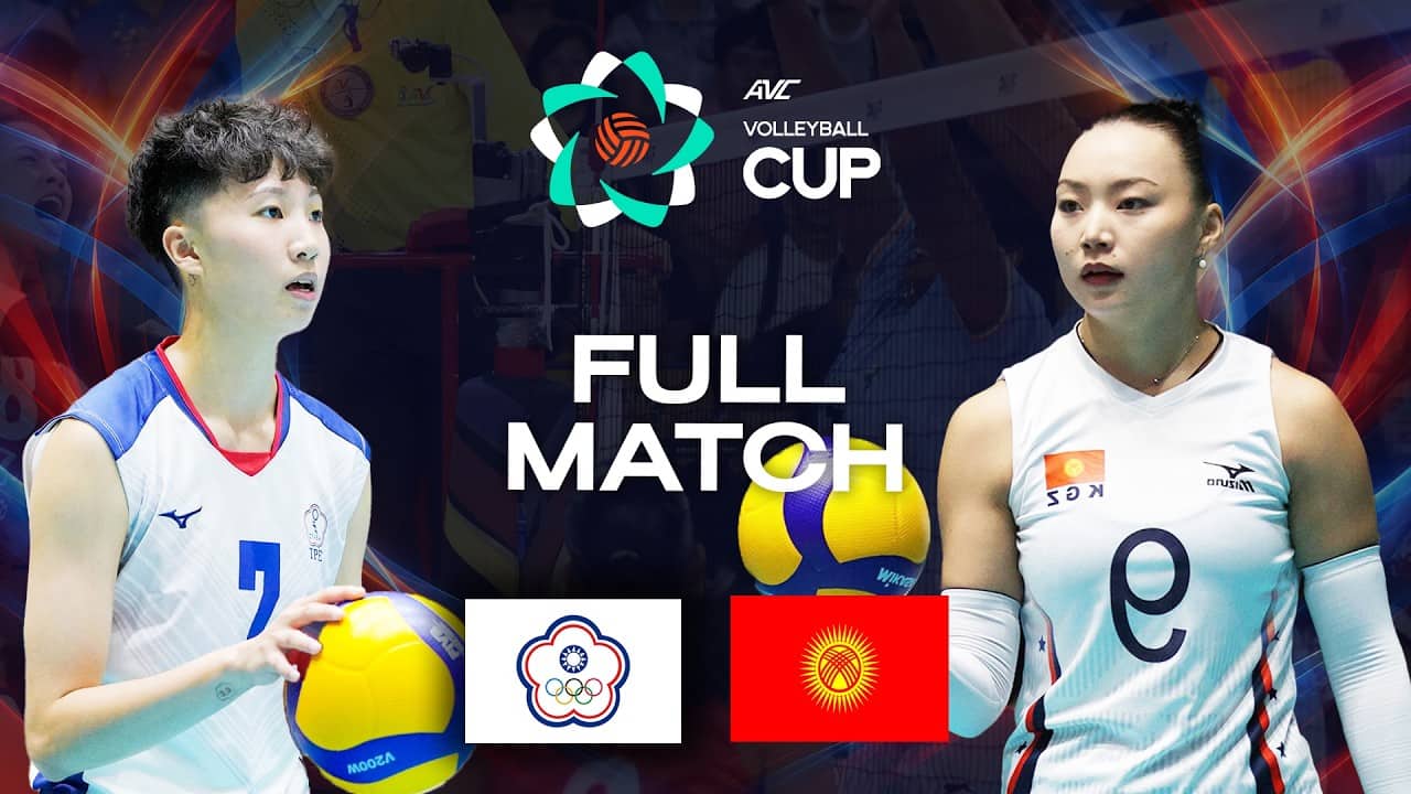 Chinese Taipei vs. Kyrgyzstan - Pool Play | AVC Women's Cup 2026